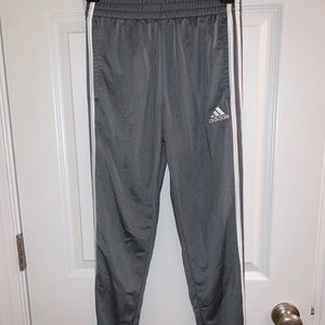 Adidas youth track pants size medium